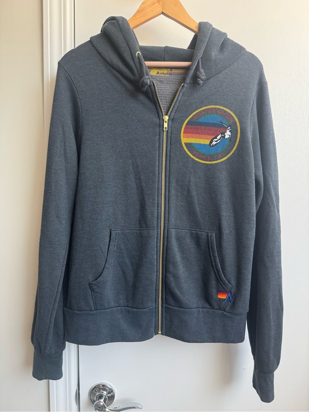 AVIATOR NATION UNISEX HOODIE SIZE S